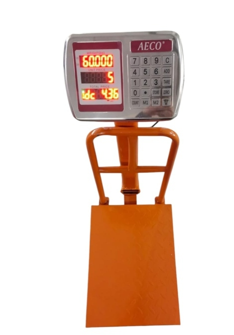 Digital Platform Scale Chequer Plate
